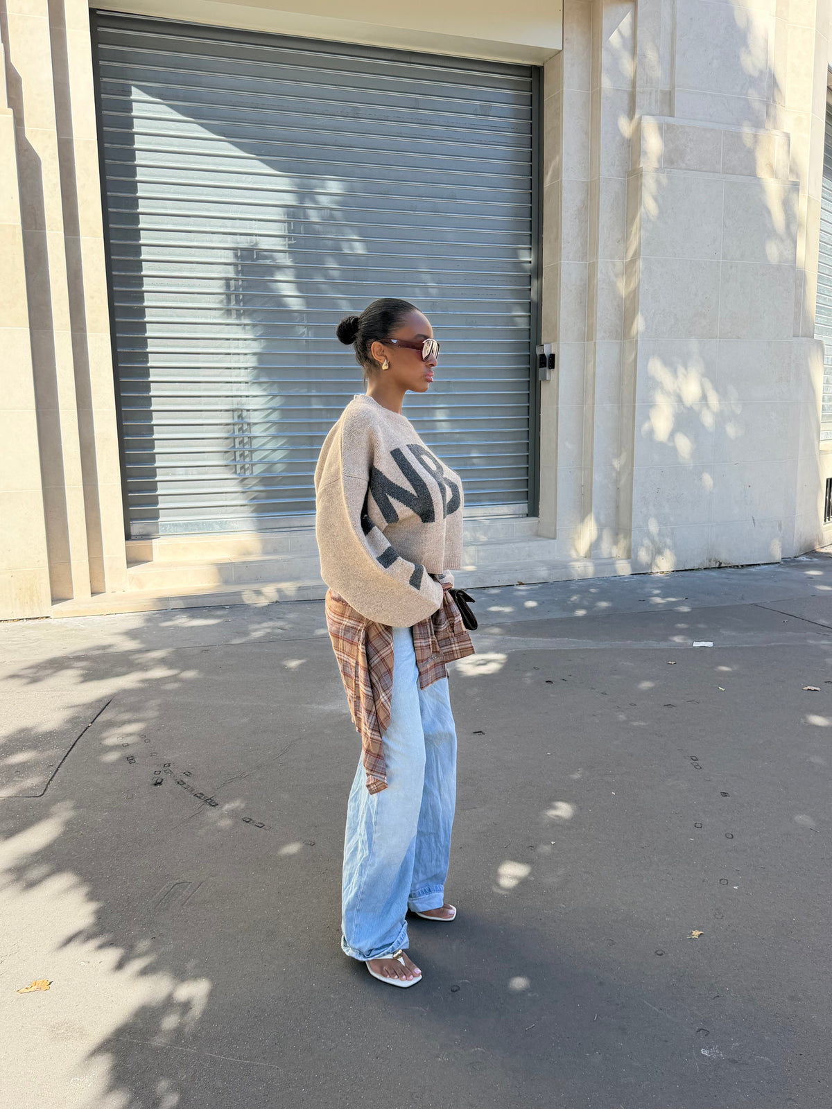 Pull beige NBIS