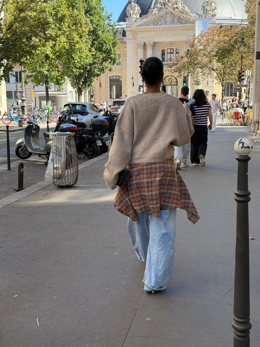 Pull beige NBIS