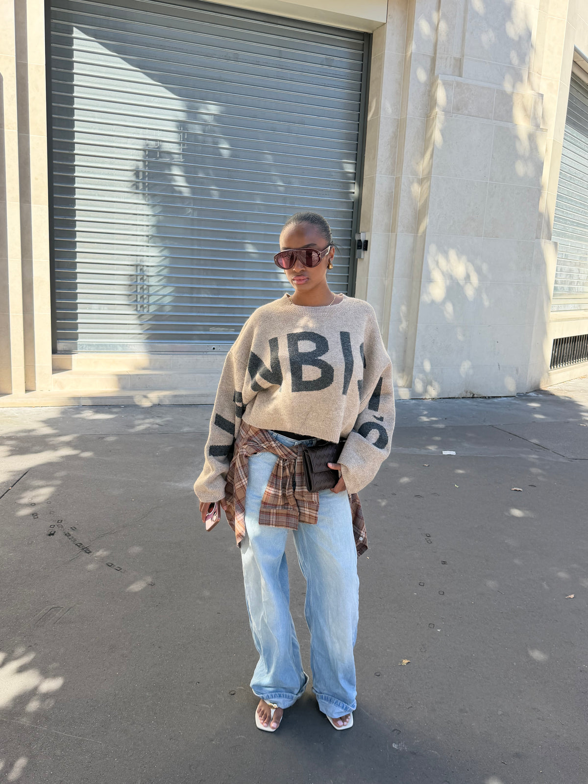 Pull beige NBIS