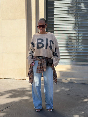 Pull beige NBIS